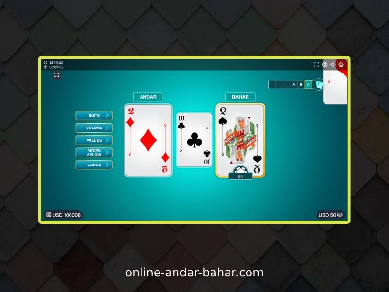 Introduction to andar bahar demo game Introduction to andar bahar demo game